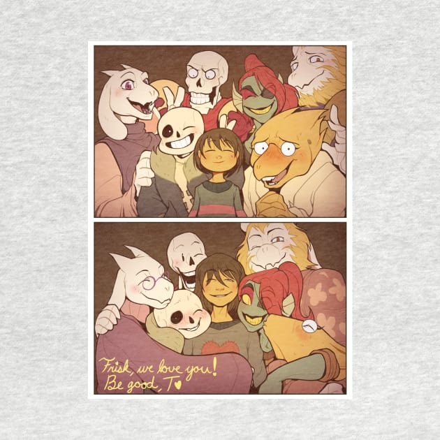 Friends become family (undertale) by guestzpql4i4f06v8zfw0j054